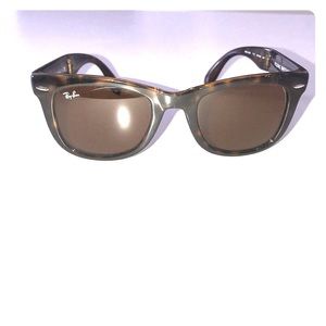 Foldable Original Wayfarer Sunglasses Tortoise